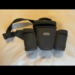Black Optex Camera and Lens Waist Bag